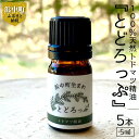 【ふるさと納税】精油 エッセンシャルオイル 浜中町生まれ 100％天然 トドマツ 5ml × 5本 セット とどろっぷ 国産 樹木系 アロマ アロマオイル お風呂 スプレー 北海道 浜中町 お取り寄せ 雑貨 日用品 リラックス グッズ 送料無料