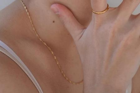 ギフト対応可【Cherieオリジナルネックレス】sparkle chain necklace