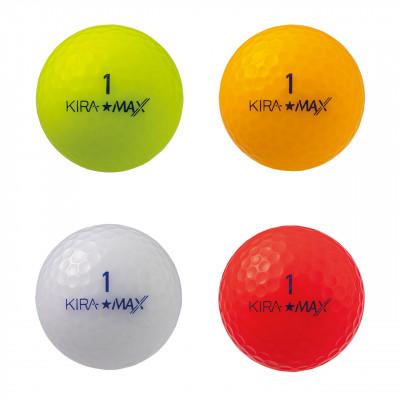 ふるさと納税 さぬき市 ゴルフボール　KIRA★MAX　4色入り　1ダース