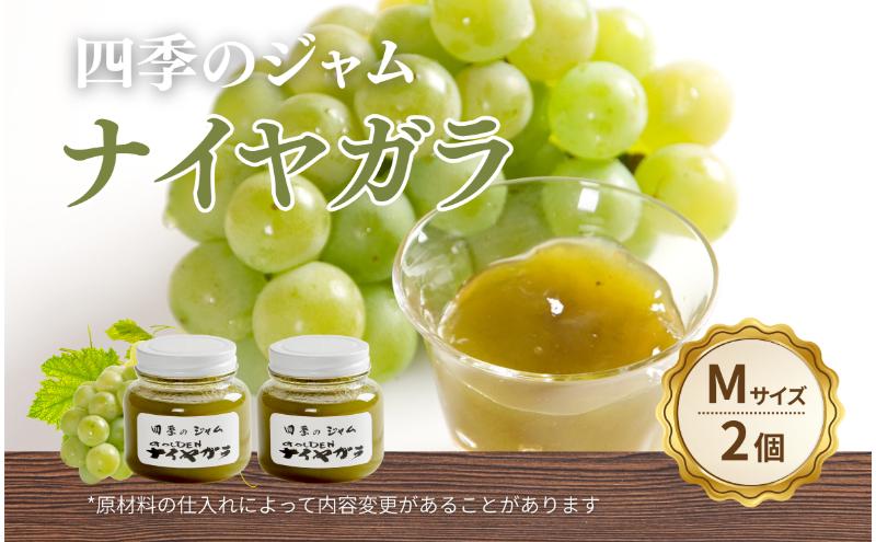 ナイヤガラ（M）2個セット ジャム 手作り セット ぶどう 果