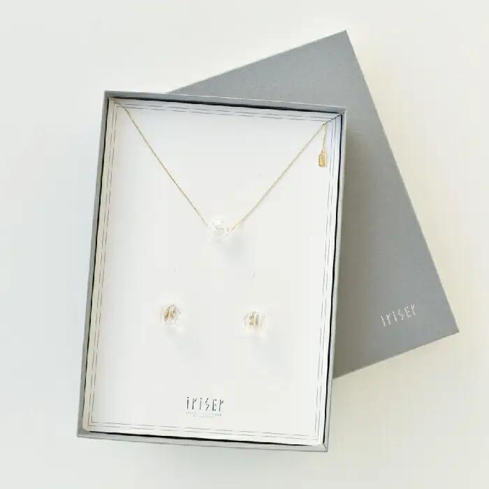ネックレス・ピアスセット iriser オフショア | ネックレス・ピアス