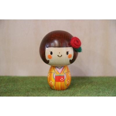 ふるさと納税 吉岡町 【こけしげのコケシ】春のかほり