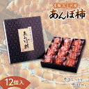 【ふるさと納税】 本場 五十沢産 あんぽ柿 12個入 干し柿 ドライフルーツ カキ かき フルーツ 和菓子 F20C-692