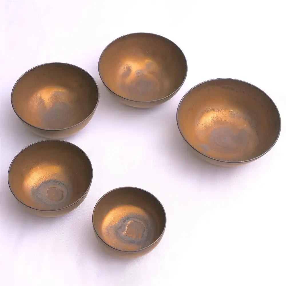 百碗 金釉 (髙取焼宗家) FR22