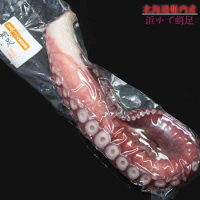 ふるさと納税 稚内市 北海道宗谷産 浜茹で たこ足 お刺身用 1本 (600g前後) 冷凍 |  | 02