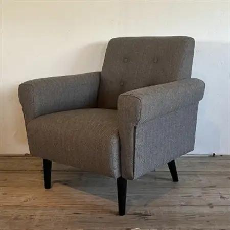 Marguerite Sofa 1人掛け (マーガレットソファ) ヘリンボーン グレー【SWOF】_雑貨・日用品 椅子・チェア・ソファ 家具・インテリア _【1396559】
