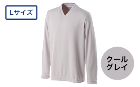 I4-02DA【カラー：クールグレイ サイズ：L】リカバリーウェア A.A.TH/ ルームシャツ（品番：AAJ91300）