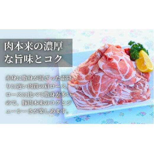 【計1kg！真空個包装で便利】ありたぶた 肩ロース 薄切り 生姜焼き用 200g×5パック 1kg【有田まちづくり公社】豚 ぶた 豚肉 肩ロース肉 スライス 小分け 真空 パック 佐賀県産 有田町産 
