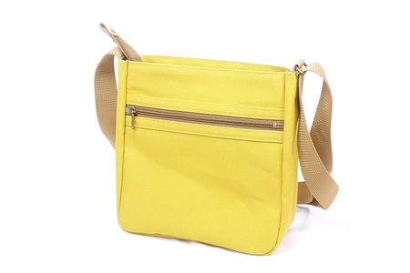 【いちひこ帆布】 縦ショルダー/イエロー