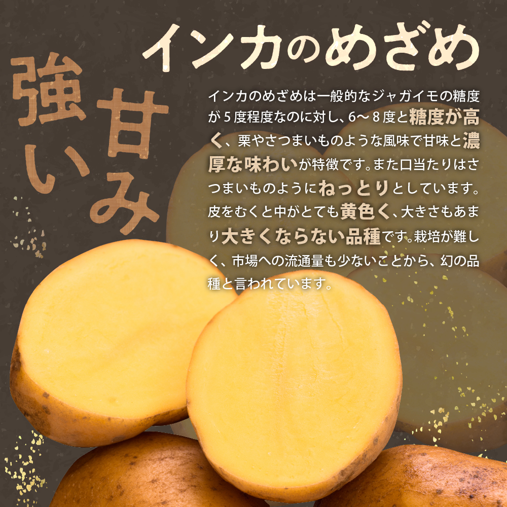 【先行受付】北海道十勝芽室町 貴重品種 インカのめざめ 5kg meb002-007-26 / 【2026年9月下旬より配送予定】じゃがいも 野菜 先行受付 芋 ジャガイモ インカ 産地直送 数量限定
