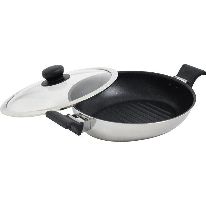 【ふるさと納税】クワトロプラスIH グリルパン26cm | キッチン用品 調理器具 人気 おすすめ 送料無料