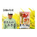 【ふるさと納税】※令和6年産 新米予約※毅さんのあきたこまち 5kg | お米 こめ 食品 人気 おすすめ 送料無料