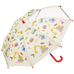 子ども用傘４５cm　はたらくクルマ 5-089