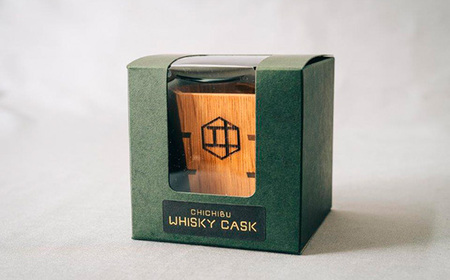 No.482 秩父市のウイスキー蒸溜所の熟成樽からつくられた六角枡