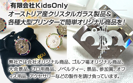 クリスタルヘッドカバー マレット用 角型 ブラック ゴルフ用品 ゴルフ 巾着袋付き 送料無料 オーストリア産クリスタルガラス