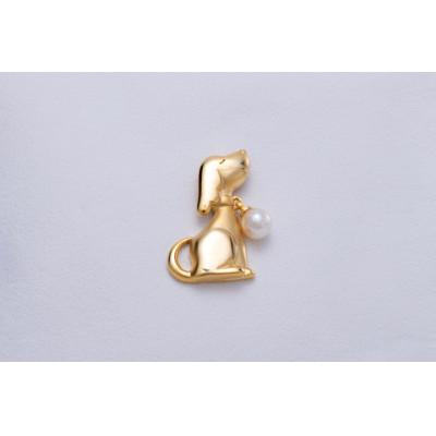 ふるさと納税 鳥羽市 あこや真珠ブローチ(10-114)