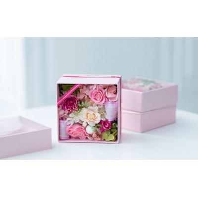 ふるさと納税 北上市 【空気をきれいにするプリザーブドフラワー】バラとハートBOX |  | 02