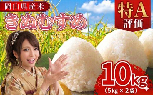 
                  【期間限定寄附額】《 発送時期が選べる》令和7年産 岡山県産米　「きぬむすめ」 10kg(5kg×2袋) 米  岡山県産  白米 美味しいお米 令和7年産 新米　SS-037-0000
                