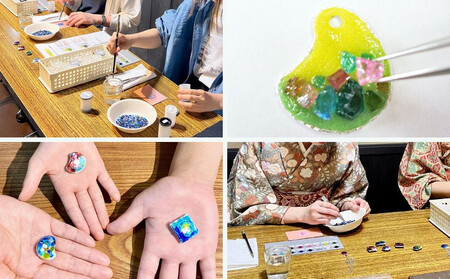 【ヒロミ・アート】京都の伝統工芸・京七宝の制作体験チケット [ 京都 東山 ストラップ ペンダント 人気 おすすめ アクセサリー かわいい 綺麗 ギフト プレゼント お取り寄せ 通販 送料無料 ふるさ