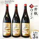 【ふるさと納税】マルスワインシルバー 赤 ミディアムボディ 一升瓶 1.8L×3 [本坊酒造 マルス穂坂ワイナリー 山梨県 韮崎市 20742254] ワイン 赤ワイン ワインセット