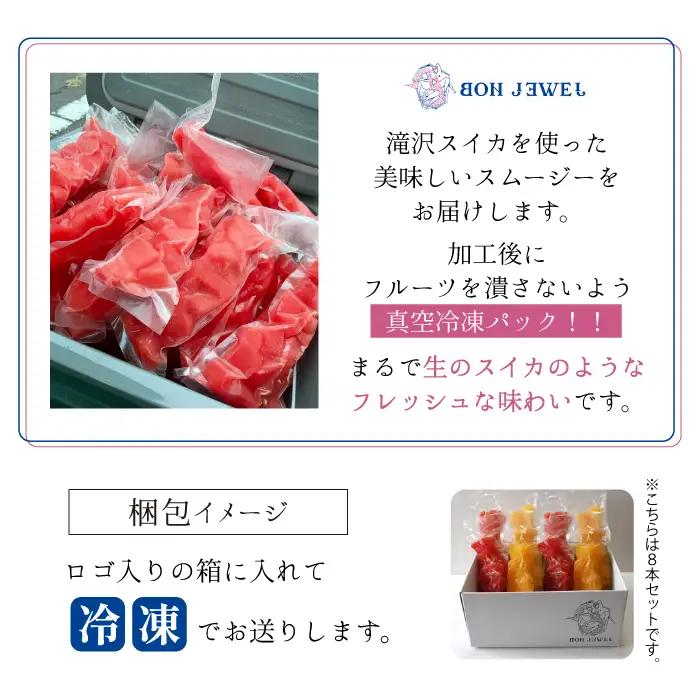 滝沢スイカ スムージー キット 4本 セット 【BON JEWEL】