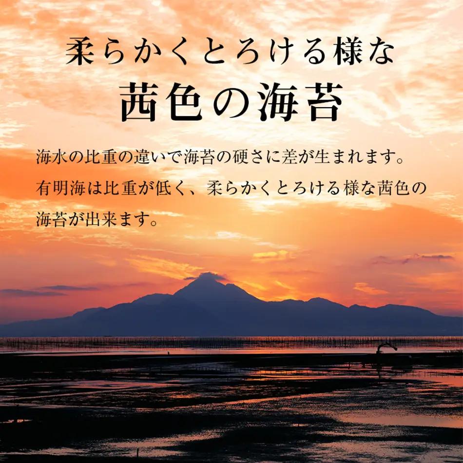 味付け海苔 福岡有明のり10切80枚  大丸ボトル 6本セット 味付け海苔
