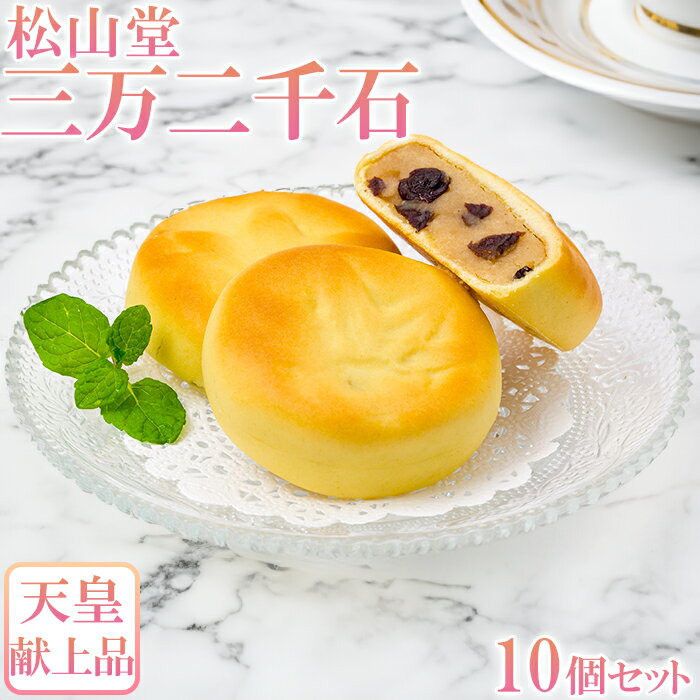 【ふるさと納税】松山堂の三万二千石 10個セット＜118-004＞