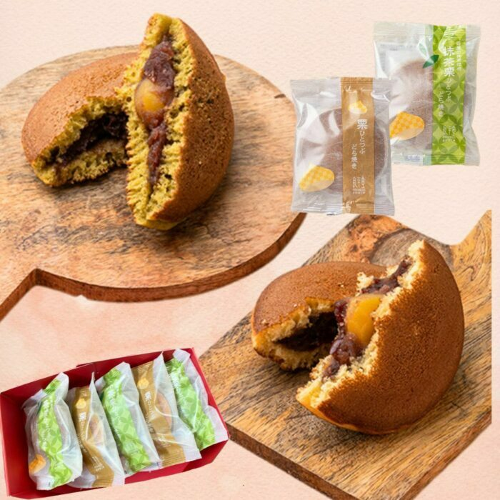 
            栗ひとつぶどら焼きと抹茶栗ひとつぶどら焼き5個セット / 栗 くり 栗どら焼き どらやき 栗いり 和菓子 栗どら 和菓子 スイーツ デザート おやつ お菓子 ギフト 贈答 プレゼント お取り寄せ 直送 送料無料 / 恵那市 / 良平堂 [AUDB039]
          