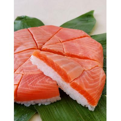 ふるさと納税 魚津市 【冷凍】魚卸問屋の「鱒寿司」(厚切り)1段×1個 |  | 01