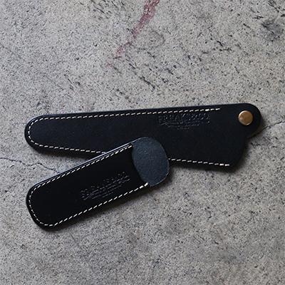 ふるさと納税 長岡京市 栃木レザーのはさみケースセット【ブラック】 裁ちばさみ  糸きりばさみ  ハサミ ケース 革 本革