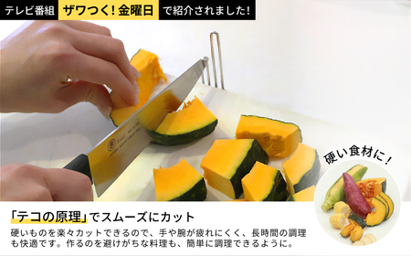 〈ザワつく！金曜日〉で話題！万能包丁「楽」