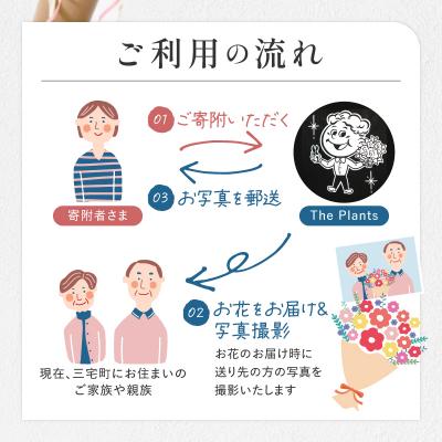 ふるさと納税 三宅町 花 ふるさと定期便 3回 お届け 三宅町に住む家族へ 花束 The Plants:スペシャル |  | 01