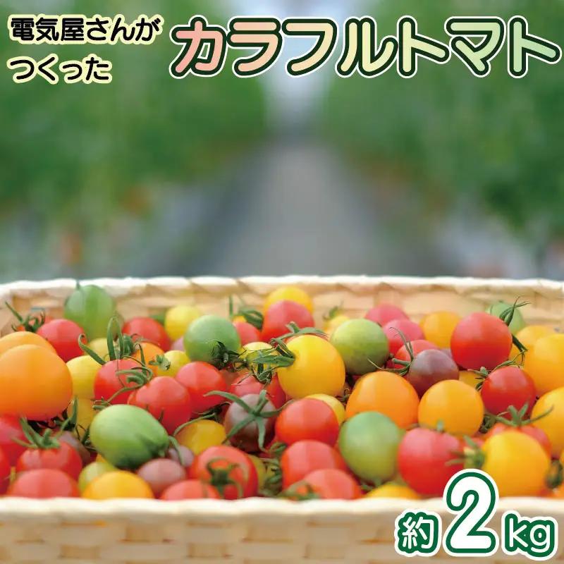 【 トマト 】 カラフルトマト 2kg  ( 250g×8袋 )  