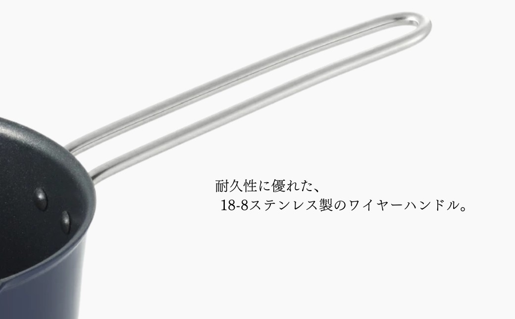栗原はるみ IH対応 マルチパン 16cm ネイビー