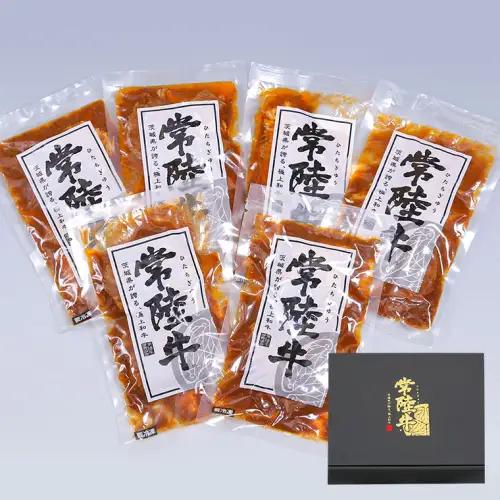 【茨城県共通返礼品】常陸牛100％　煮込み手ごねハンバーグ（200g×3パック）とろける常陸牛ビーフシチュー（180g×3パック） 八千代町産 白菜 使用 ハンバーグ ビーフシチュー 常陸牛 お肉 牛
