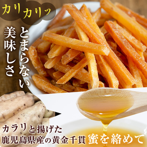 ＜新登場！＞鹿児島県産 黄金千貫 使用 芋けんぴ(計1.6kg・80g×20袋)【曽於市観光協会】A481