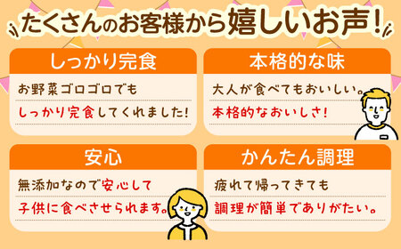 【全3回定期便】冷凍幼児食あむむ10食セット[QBX006]