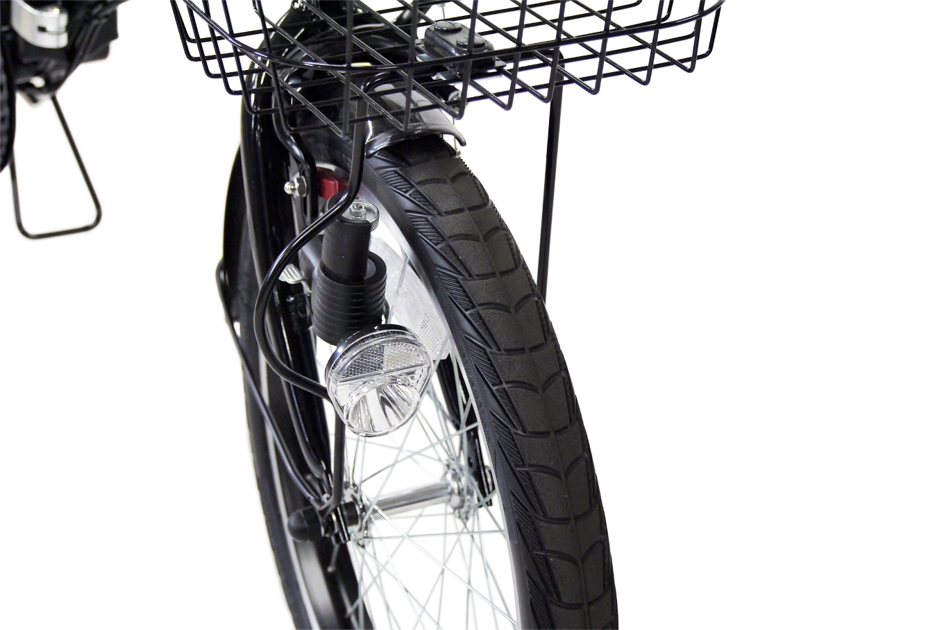 パンクしない折り畳み自転車２０インチ６段変速Ｒサス付　カーキ カーキ