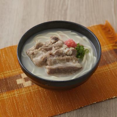 ふるさと納税 与那原町 【沖縄そば金太郎】軟骨ソーキそば 8食セット(とんこつ4食・かつお4食)