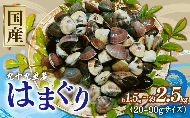 
            はまぐり 選べる 約1.5kg / 約2kg / 約2.5kg 千葉県産  液体冷凍 九十九里 貝 魚貝 海鮮 砂抜き 国産 蛤 ハマグリ 冷凍 冷凍配送 長期保存 味噌汁 お吸い物  酒蒸し グラタン だし 出汁 網焼き クラムチャウダー 炊き込みご飯 バーベキュー BBQ 千葉県 旭市 治吉水産 hys
          
