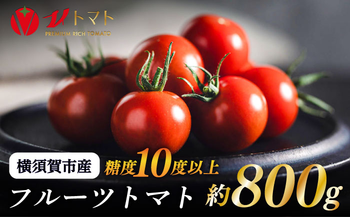 トマト 糖度10度以上 800g【株式会社ブイ・テクノロジー】 [AKBL005]