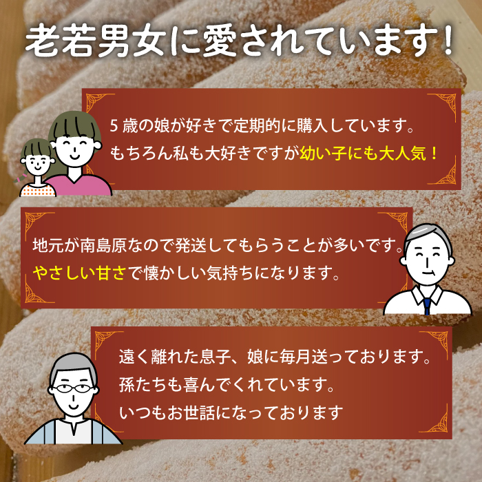 【12回定期便】なつかし名物とらまき 1本300g　3本入り / 名物　和菓子　洋菓子　あんこ カステラ / 南島原市 / 吉田菓子店 [SCT044]_イメージ4