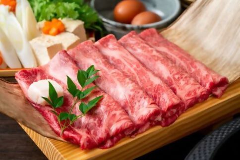 【厳選部位】博多和牛サーロインしゃぶしゃぶすき焼き用1kg（500g×2P）[G0101]