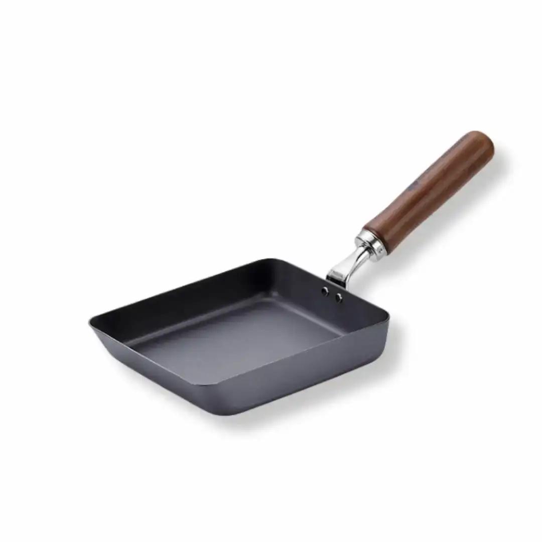 窒化 玉子焼用フライパン 14×18cm 鉄 IH対応 燕三条 日本製