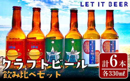 1631 クラフトビール飲み比べセット KN067-001 国産 酒 お酒 ビール クラフトビール マイクロブルワリー ビールセット 地ビール LET IT BEER 合同会社 ふるさと納税 鹿児島 鹿屋市 おすすめ ランキング プレゼント ギフト