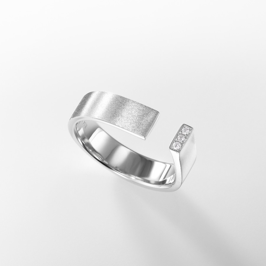 ＜nokim＞K14WG ダイヤモンド リング craft & I　diamond ring KNR-29WG