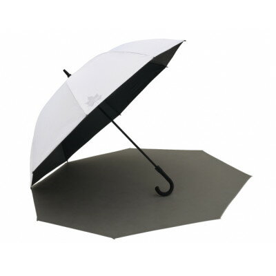 【ふるさと納税】ソーラーブロック日傘・ワイド(晴雨兼用)通勤、通学でも使えるアウトドア日傘!　81336741【1664376】