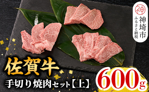 
【こだわりの手切り！】牧場直送 佐賀牛焼肉セット(上)【牛肉 焼肉 厚切り a4 a5 A4 A5 焼肉用 セット 佐賀 ウデ モモ バラ 国産 冷凍 小分け 神埼市】(H106103)
