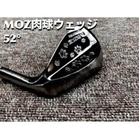 MOZ 肉球ウェッジ  52° コバルトブラック・ミラー仕上げ ヘッドのみ【1734288】