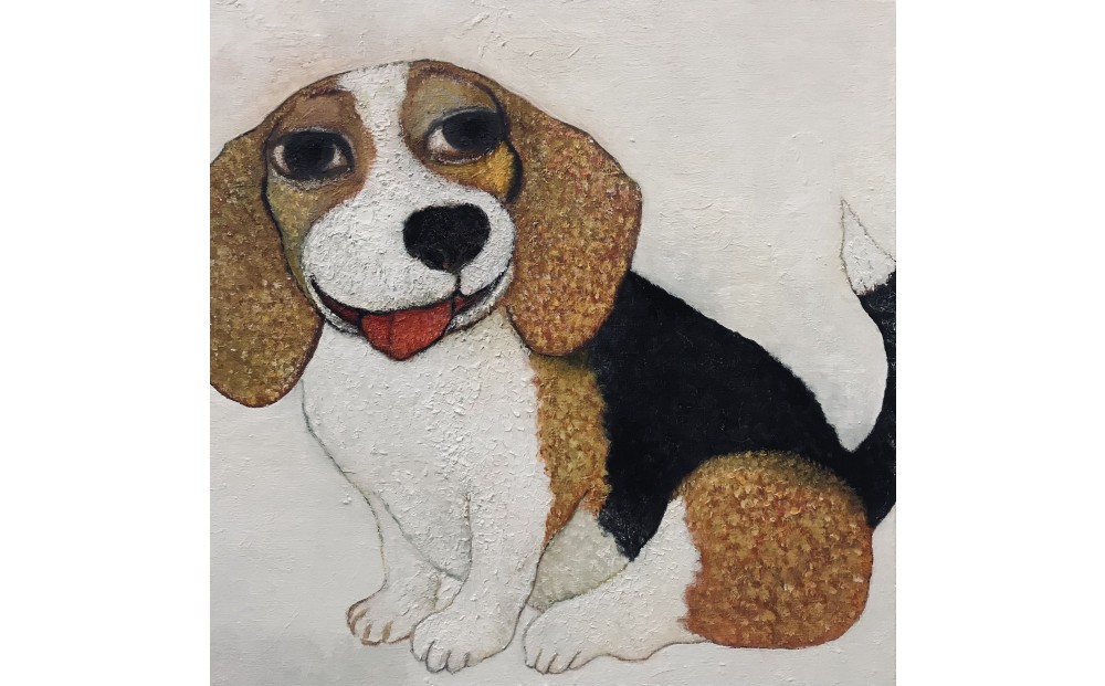 
            アーティストが描く愛しいペットのポートレート　S６号
          